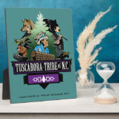 Tribal Plaque ~Tuscarora Stamm der NC ~ Fotoplatte (Seite)