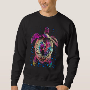 Tribal Polynesischer Tattoo Ocean Animal Lover Kra Sweatshirt