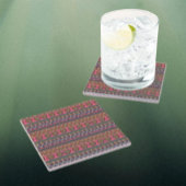 Tribal Pop Untersetzer - Bold Boho Geometric