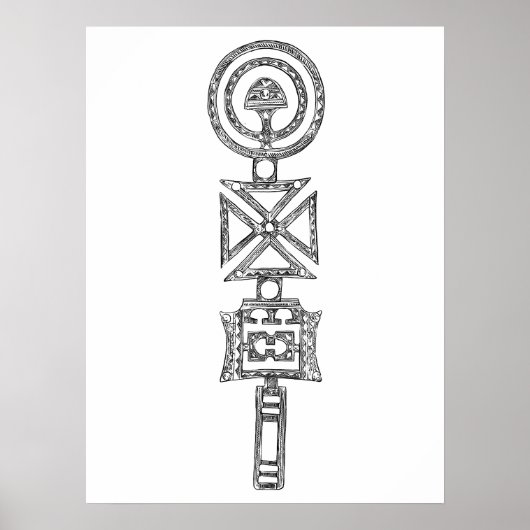 Tribal Poster Berber Juwelier (Vorne)