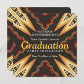 Tribal Power Ansammlung Abschluss Einladung (Vorne/Hinten)