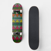 Tribal Print Skateboard (Vorderseite)