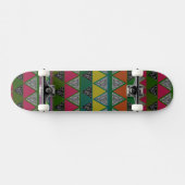 Tribal Print Skateboard (Horizontal)