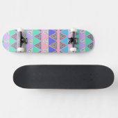 Tribal Print Skateboard (Horizontal)