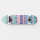 Tribal Print Skateboard (Horizontal)