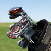 Tribal Prints Golf Headcover (In Situ)