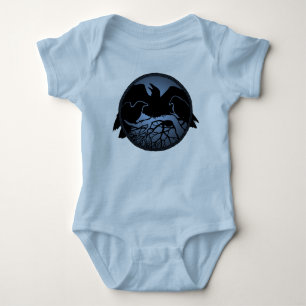 Tribal Rabe Baby Top Kletterndes Baby Rabe Bodysui