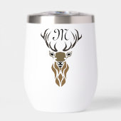 Tribal Red Stag Monogram (Vorderseite)