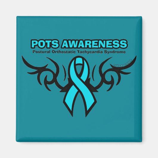 Tribal Ribbon...POTS Magnet (Vorne)