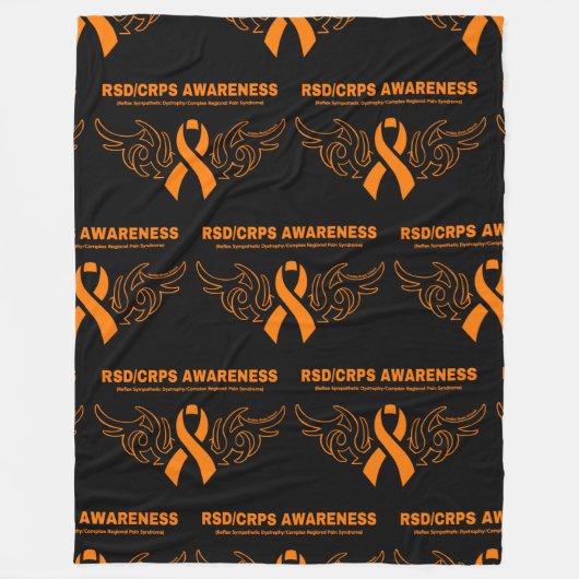 Tribal Ribbon...RSD/CRPS Fleecedecke (Vorderseite)