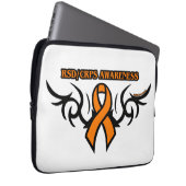 Tribal Ribbon...RSD/CRPS Laptopschutzhülle (Vorne Rechts)