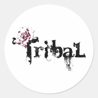 Tribal Runder Aufkleber