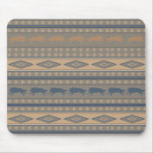 Tribal Running Wolves Muster Mousepad (Vorne)