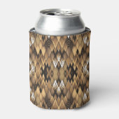 TRIBAL RUSTIC TRIANGULAR PATTERN DOSENKÜHLER (Kanne Vorderseite)