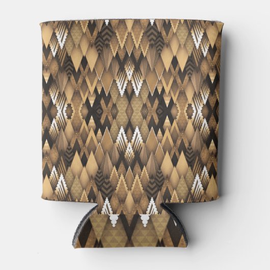 TRIBAL RUSTIC TRIANGULAR PATTERN DOSENKÜHLER (Vorderseite)