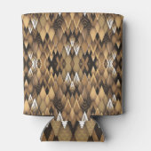TRIBAL RUSTIC TRIANGULAR PATTERN DOSENKÜHLER (Rückseite)