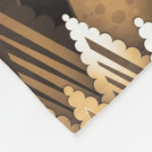 TRIBAL RUSTIC TRIANGULAR PATTERN FLEECEDECKE (Ecke)