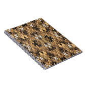 TRIBAL RUSTIC TRIANGULAR PATTERN NOTIZBLOCK (Rechte Seite)