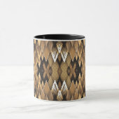 TRIBAL RUSTIC TRIANGULAR PATTERN TASSE (Zentrum)