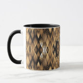 TRIBAL RUSTIC TRIANGULAR PATTERN TASSE (Links)