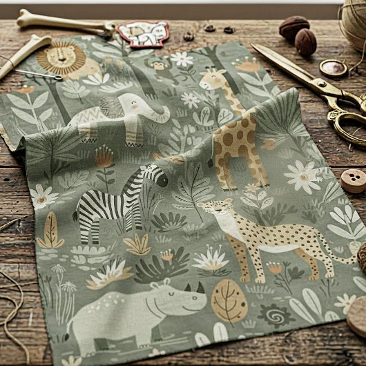 Tribal Safari Dschungel ID1260 Stoff