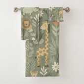 Tribal Safari Jungle ID1260 Badhandtuch Set (Insitu)