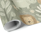 Tribal Safari Jungle ID1260 Geschenkpapier (Rolleneckpunkt)
