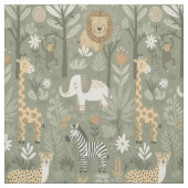 Tribal Safari Jungle ID1260 Stoff (Muster)
