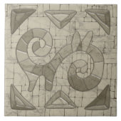 Tribal Sand Mosaik Art Fliese (Vorderseite)