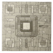 Tribal Sand Mosaik Art Fliese (Vorderseite)