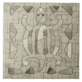 Tribal Sand Mosaik Art Fliese (Vorderseite)