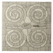 Tribal Sand Mosaik Art Fliese (Vorderseite)