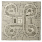 Tribal Sand Mosaik Art Fliese (Vorderseite)