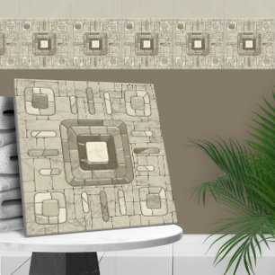 Tribal Sand Mosaik Art Fliese