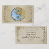Tribal Sand & Water Yang Visitenkarte (Vorne/Hinten)