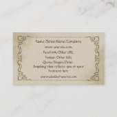 Tribal Sand & Water Yang Visitenkarte (Rückseite)