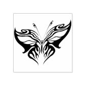Tribal-Schmetterling-Briefmarke für abstrakte Kuns Gummistempel (Prägung)