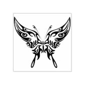 Tribal-Schmetterling-Briefmarke für abstrakte Kuns Gummistempel (Prägung)