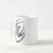 Tribal Scorpion Tattoo Design Kaffeetasse (Vorderseite Links)