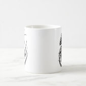 Tribal Scorpion Tattoo Design Kaffeetasse (Mittel)