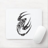 Tribal Scorpion Tattoo Design Mousepad (Mit Mouse)
