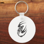 Tribal Scorpion Tattoo Design Schlüsselanhänger (Vorderseite)