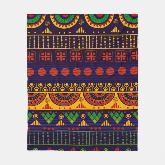 Tribal seamless pattern. fleecedecke (Vorderseite)