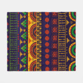 Tribal seamless pattern. fleecedecke (Vorderseite (Horizontal))