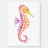 Tribal-Seepferd Magnet (Vorderseite)