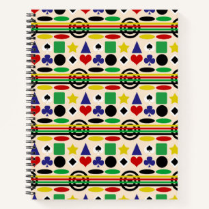 Tribal skandinavisches Muster Notizblock