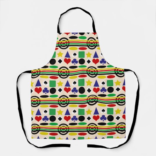 Tribal skandinavisches Muster Schürze (Vorderseite)