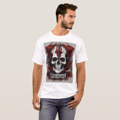 Tribal Skull Artwork T-Shirt (Vorne ganz)