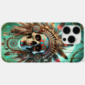 Tribal Skull Case-Mate iPhone Hülle (Rückseite (Horizontal))