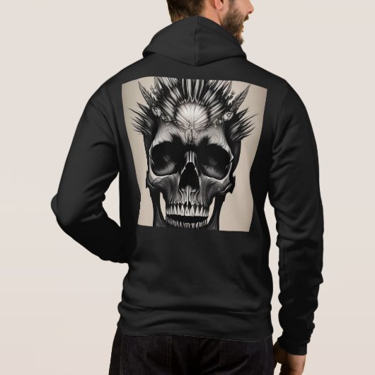 Tribal Skull Hoodie (Rückseite)